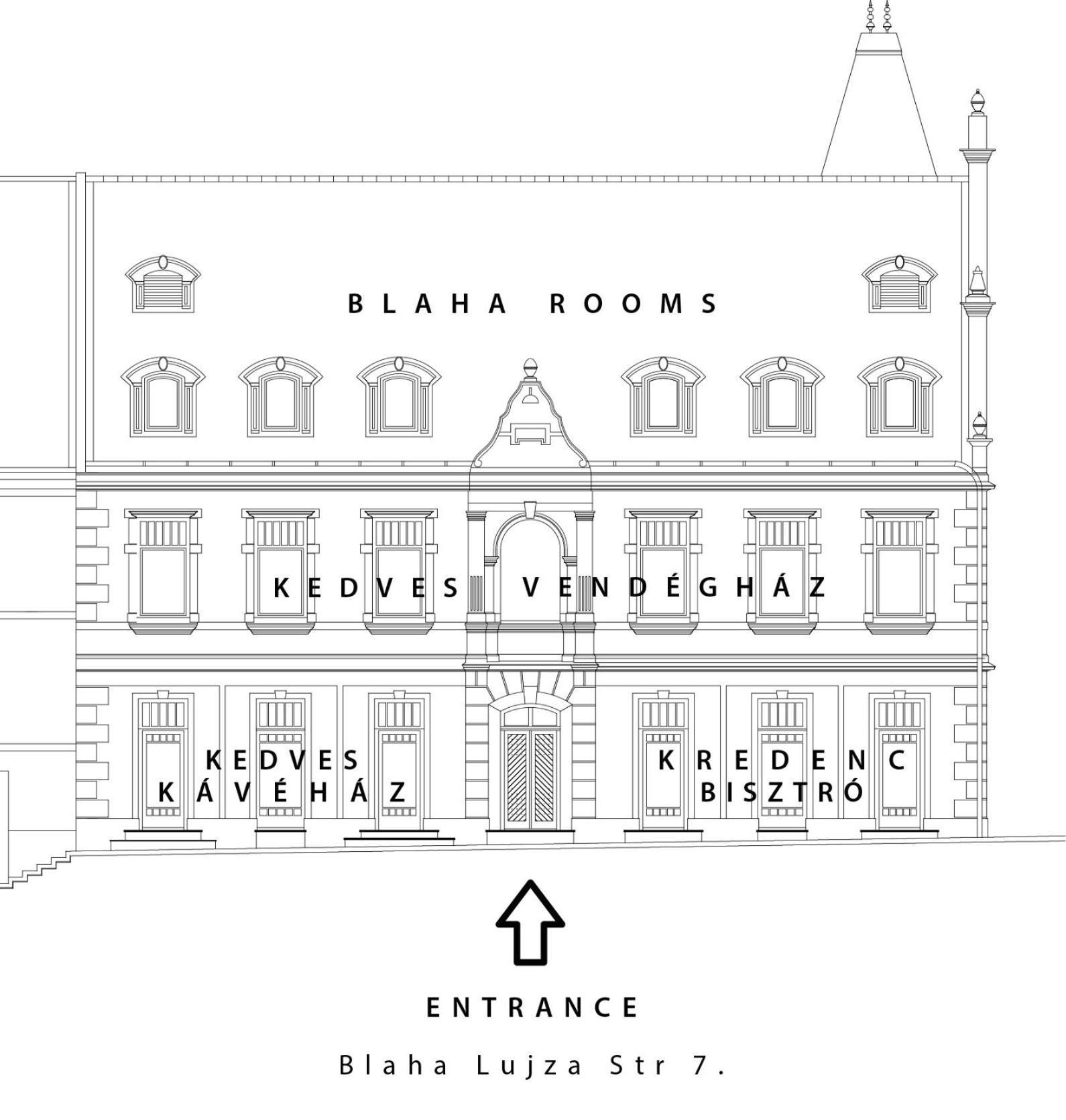 Blaha Rooms Balatonfured Exterior photo